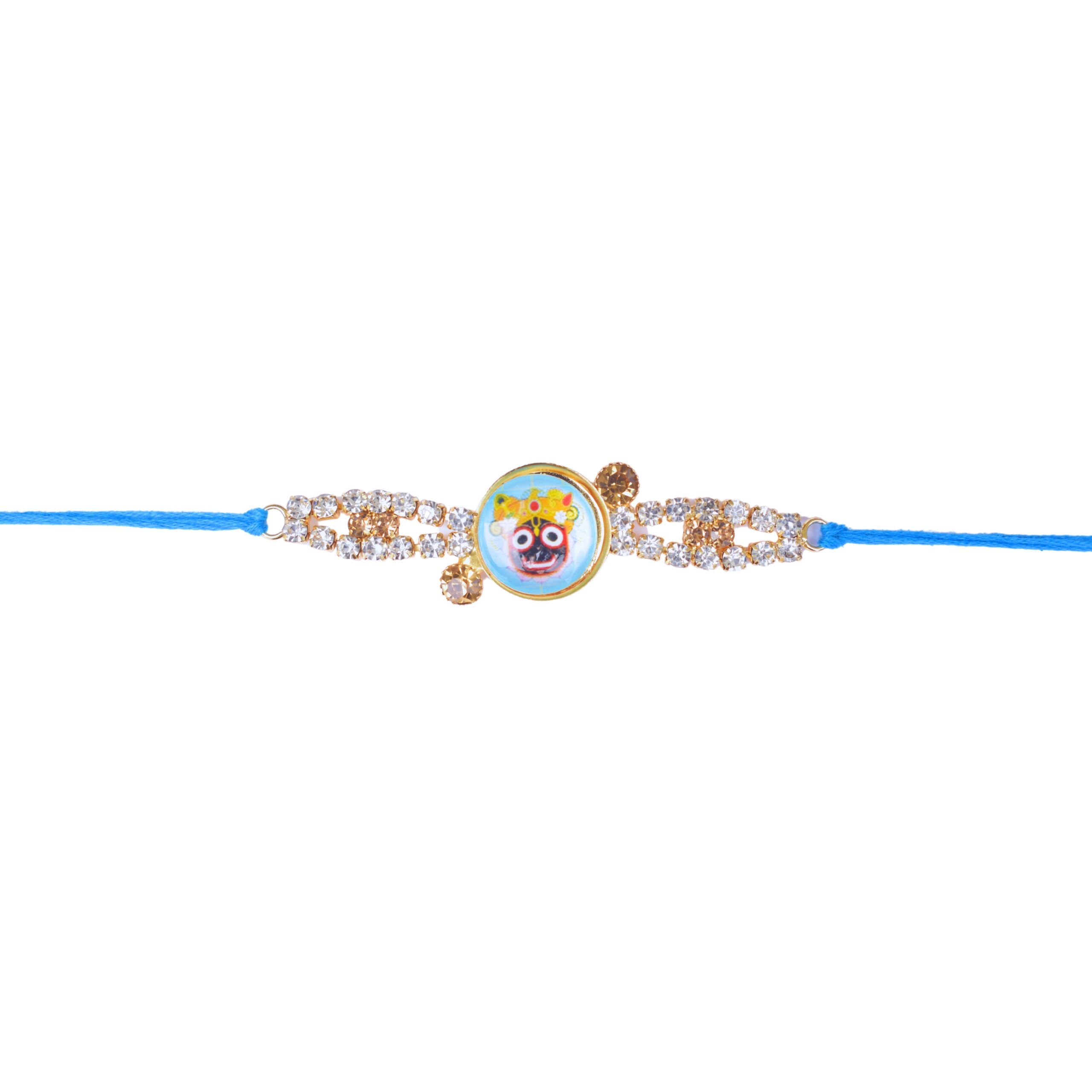 Jagannath Rakhi for Brothers Traditional Handcrafted Rakhis for Raksha Bandhan Celebration