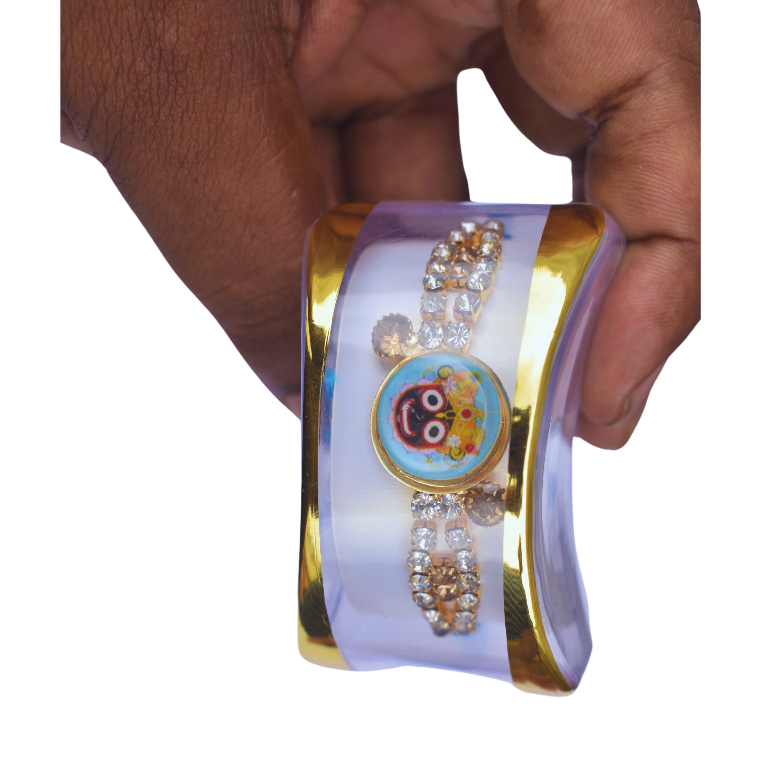 Jagannath Rakhi for Brothers Traditional Handcrafted Rakhis for Raksha Bandhan Celebration - Image 3
