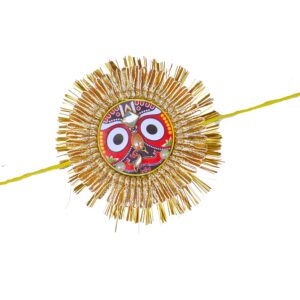 Lord Shree Jagannath Rakhi for Brothers - Handcrafted Puri Tradition for Raksha Bandhan