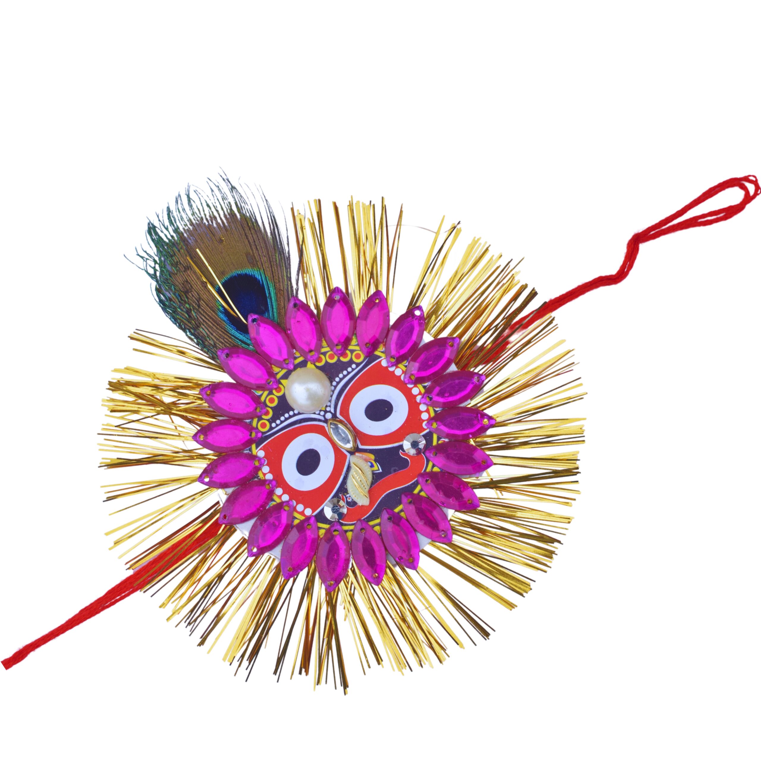 Divine Jagannath Rakhi for Brothers - Celebrate Raksha Bandhan - Image 2