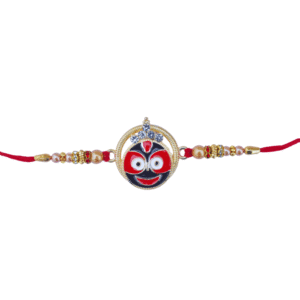 Shree Jagannath Rakhi for Brothers - Handcrafted Puri Tradition for Raksha Bandhan