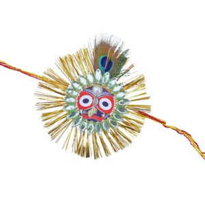 Lord Jagannath Rakhi for Brothers Traditional Handcrafted Rakhis for Raksha Bandhan