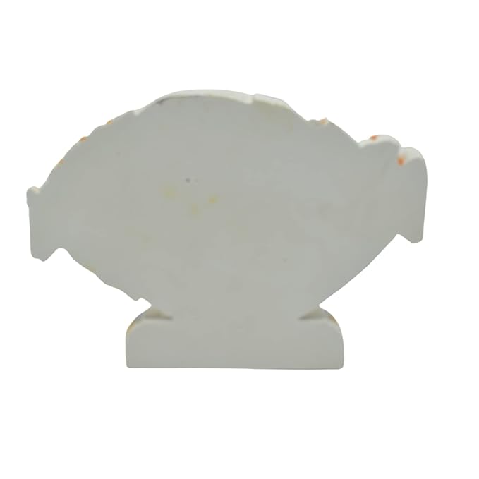 Jagannath Balabhadra and Shubhdra Marble Dust Idol/Murti for Car Dashboard, Home Décor,9.5Cm,1 Pc,White - Image 2