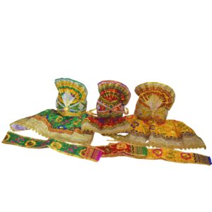 10 Inch Shree Jagannath Idol Complete Poshak/Dress Set