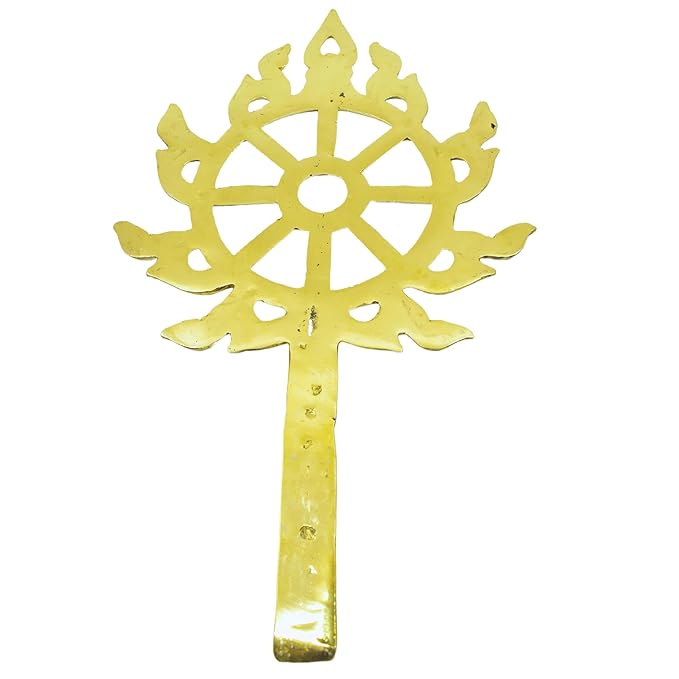 15Inch Brass Nilachakra: A Symbol of Spiritual Grace - Image 3