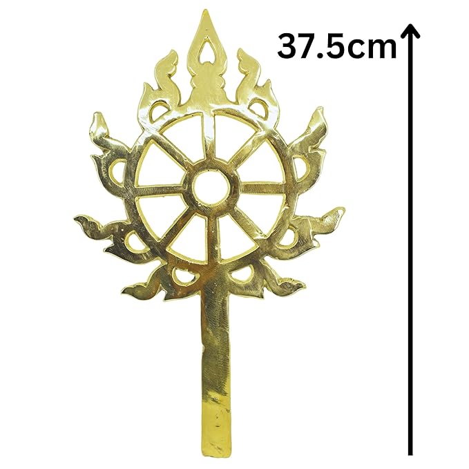 15Inch Brass Nilachakra: A Symbol of Spiritual Grace - Image 2